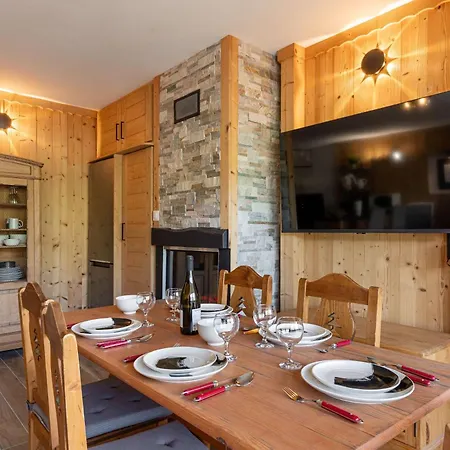 Residence Beausoleil, Ski In-Out With Wifi In Val Thorens, 